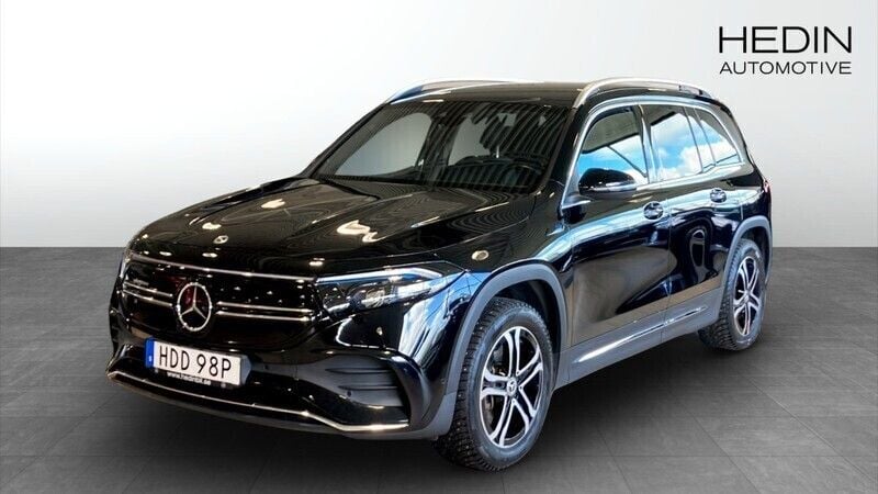 Svart (black) Begagnad 2022 Mercedes EQB300 SUV | 409 900 kr (Marknadspris) - Bild 1/4