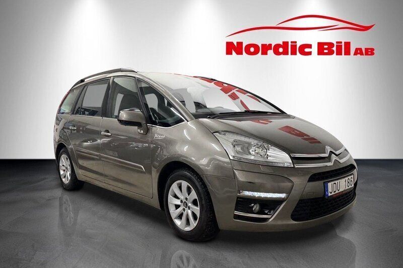 Brun Begagnad 2011 Citroën Grand C4 Picasso Minibuss | 59 900 kr - Bild 1/4