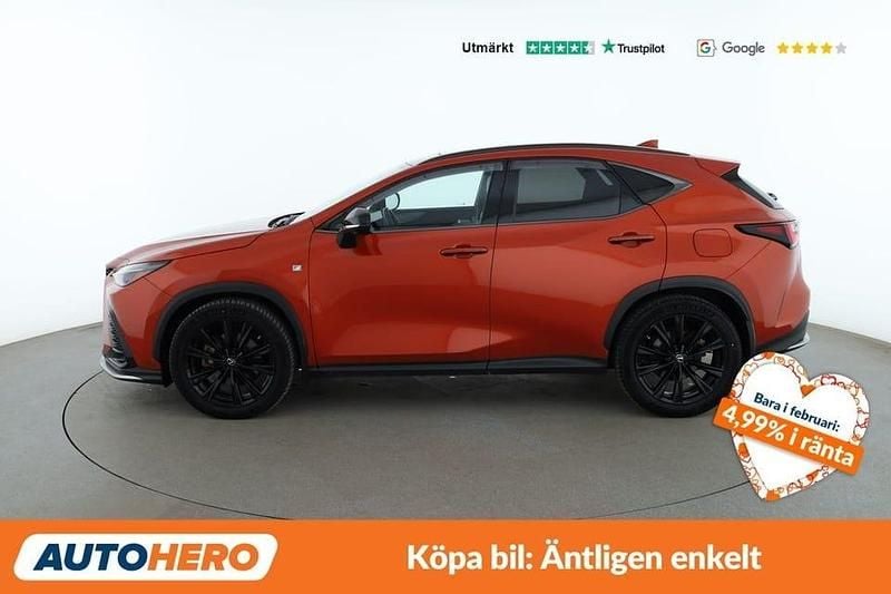 Begagnad Lexus NX450h+ Sport Line 313 HK (230 kW) 2022 Orange SUV