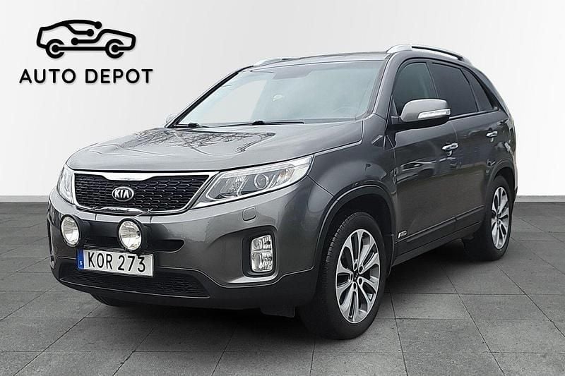 Grå Begagnad 2014 Kia Sorento SUV | 99 900 kr (Bra pris) - Bild 1/4