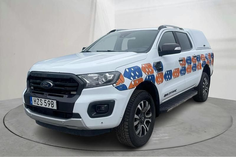 Vit Begagnad 2020 Ford Ranger Wildtrack Pickup | 269 000 kr (Lite dyr) - Bild 1/4
