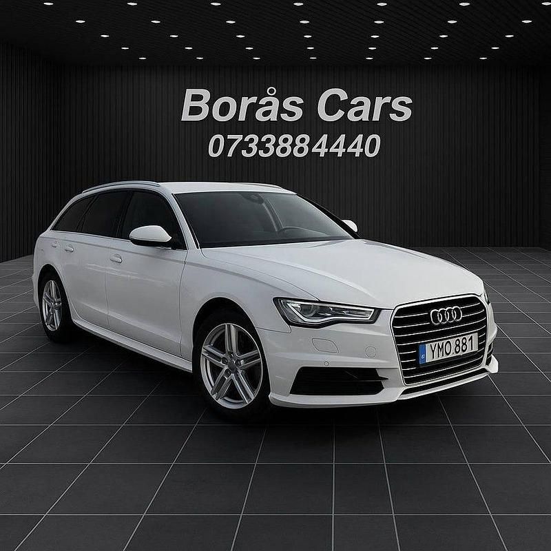 Vit Begagnad 2017 Audi A6 Kombi | 184 900 kr (Marknadspris) - Bild 1/4