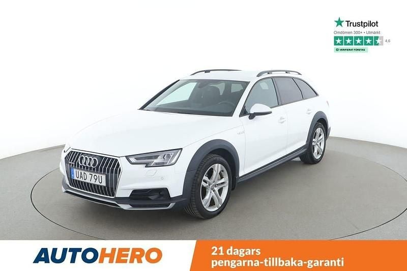 Vit Begagnad 2019 Audi A4 Allroad Kombi | 239 000 kr (Marknadspris) - Bild 1/4