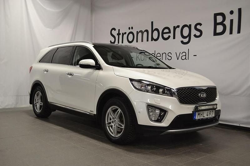 Vit Begagnad 2015 Kia Sorento SUV | 199 000 kr (Dyr) - Bild 1/4