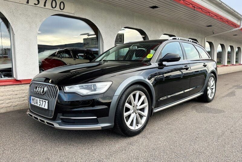 Svart Begagnad 2014 Audi A6 Allroad Kombi | 179 000 kr (Lite dyr) - Bild 1/4