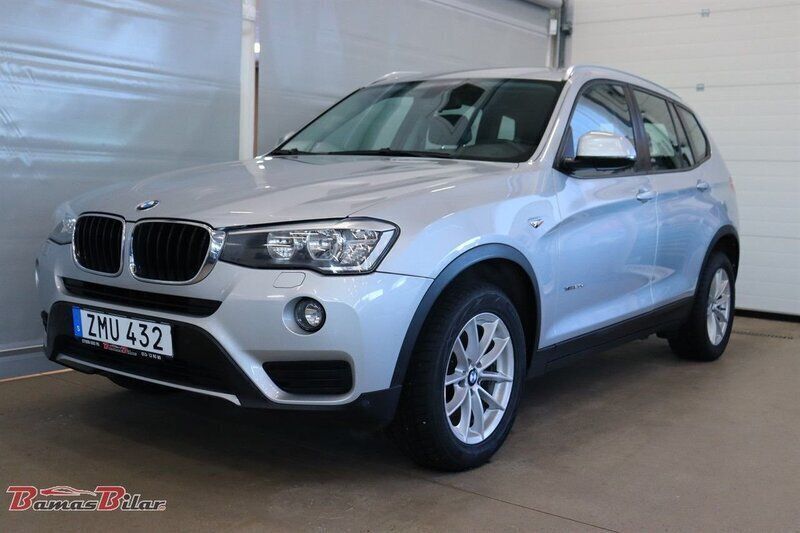 Silver Begagnad 2015 BMW X3 SUV | 189 900 kr (Marknadspris) - Bild 1/4