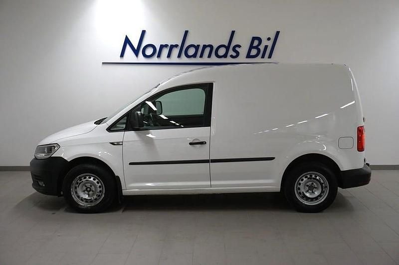 Begagnad VW Caddy 75 HK (55 kW) 2020 Vit (candyvit) Minibuss