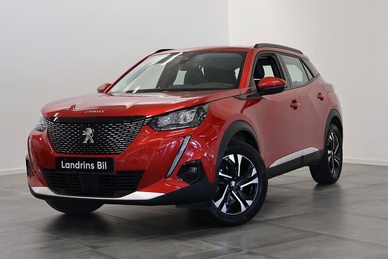 Röd Begagnad 2019 Peugeot 2008 Allure SUV | 174 900 kr (Marknadspris) - Bild 1/4