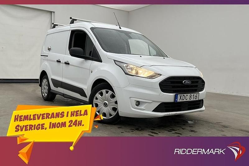 Vit Begagnad 2020 Ford Transit Pickup | 109 800 kr - Bild 1/3