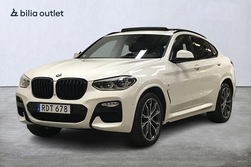 Vit Begagnad 2018 BMW X4 M Sport SUV | 409 900 kr (Dyr) - Bild 1/4