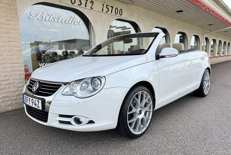 Candywhite Begagnad 2008 VW Eos Cab | 148 000 kr - Bild 1/4