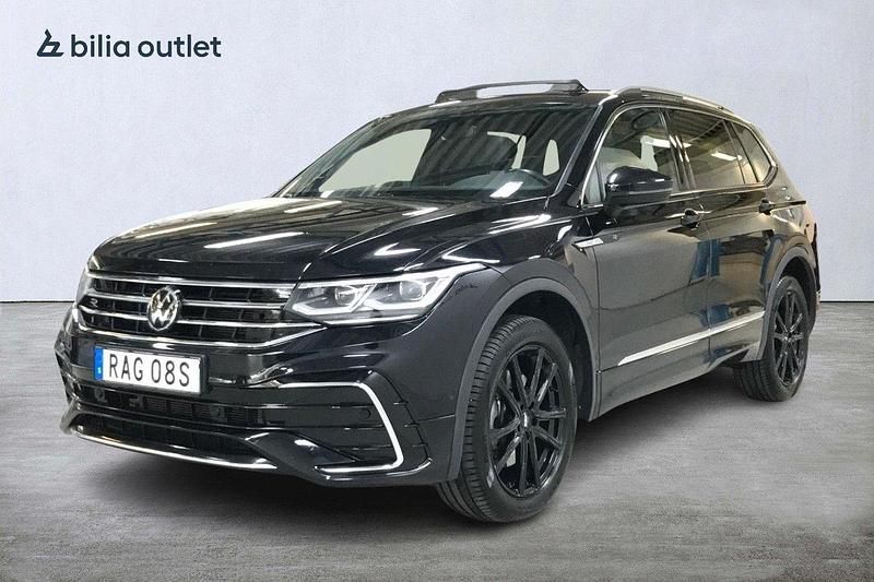 Svart Begagnad 2022 VW Tiguan Allspace R-line SUV | 419 900 kr (Dyr) - Bild 1/4
