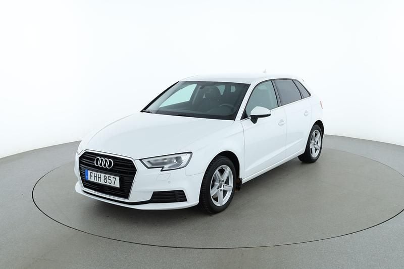 Vit Begagnad 2018 Audi A3 Proline | 182 000 kr (Bra pris) - Bild 1/4
