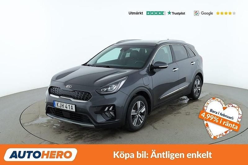 Grå Begagnad 2021 Kia Niro Advance SUV | 225 000 kr (Bra pris) - Bild 1/4