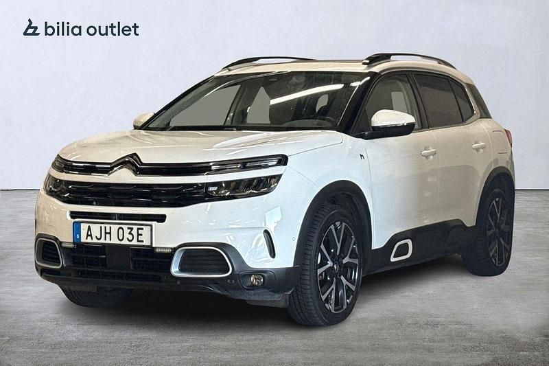 Vit Begagnad 2021 Citroën C5 Aircross PureTech SUV | 274 900 kr (Bra pris) - Bild 1/3