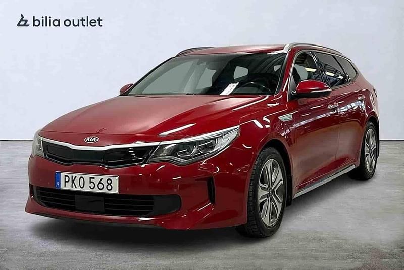 Röd Begagnad 2018 Kia Optima Sport Kombi | 149 900 kr (Marknadspris) - Bild 1/1
