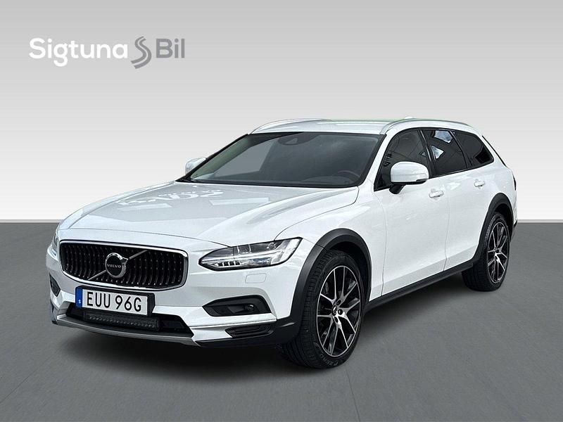 Vit Begagnad 2021 Volvo V90 CC Kombi | 349 900 kr (Marknadspris) - Bild 1/3