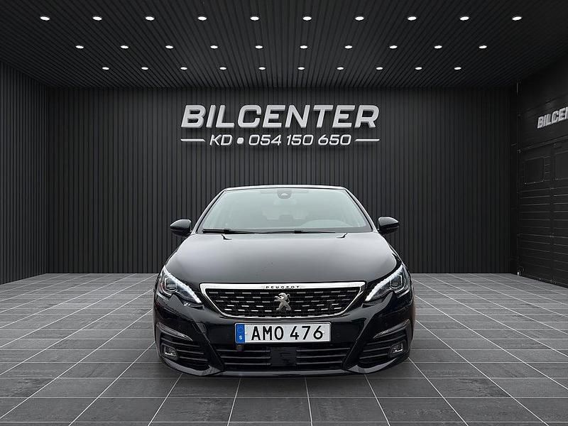 Begagnad Peugeot 308 GT-line 131 HK (96 kW) 2017 Svart Halvkombi