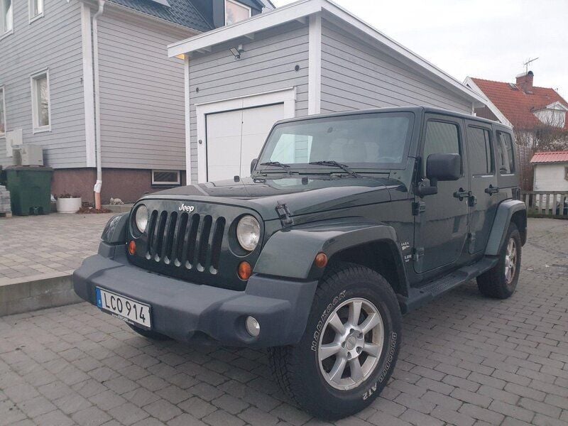 Grön Begagnad 2010 Jeep Wrangler Unlimited SUV | 118 000 kr - Bild 1/4