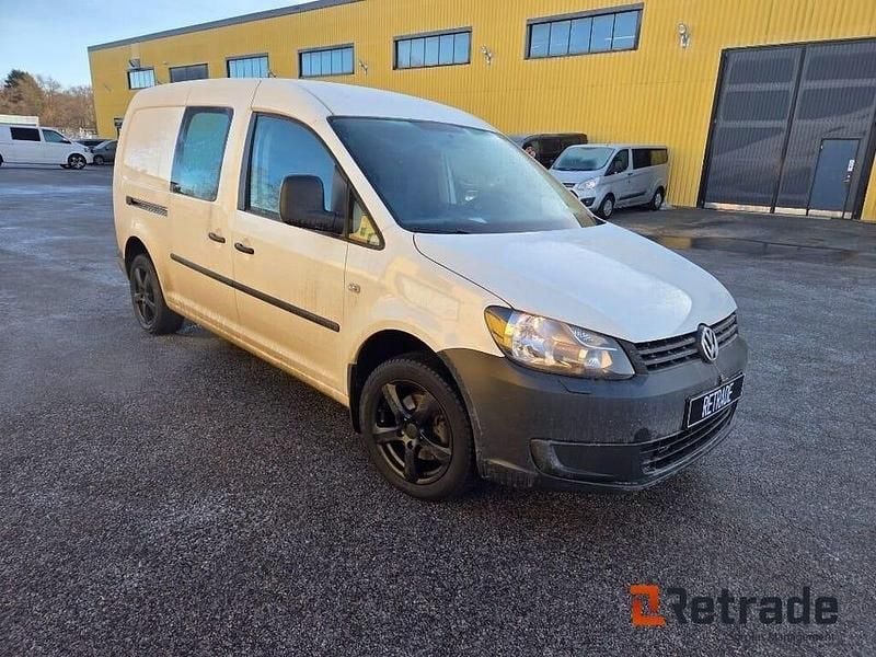 Begagnad VW Caddy 109 HK (80 kW) 2011 Vit Minibuss