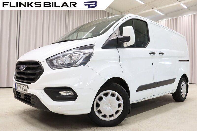 Vit (frozen white) Begagnad 2018 Ford Transit Custom Van | 149 900 kr (Bra pris) - Bild 1/4