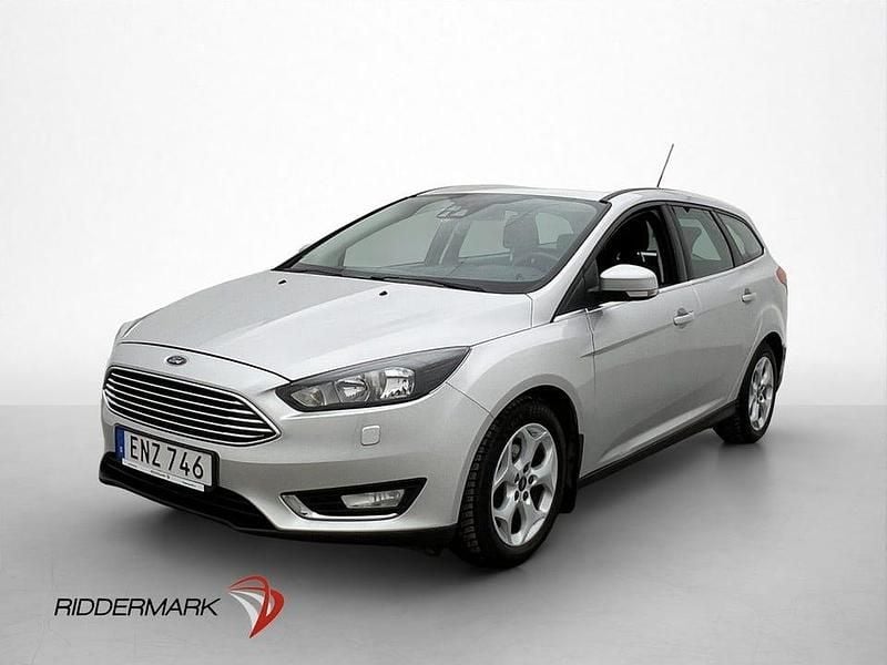 Begagnad Ford Focus Titanium 101 HK (74 kW) 2014 Grå Kombi