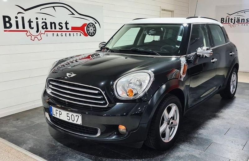 Svart Begagnad 2011 Mini Cooper D Countryman Pepper SUV | 94 900 kr (Marknadspris) - Bild 1/4