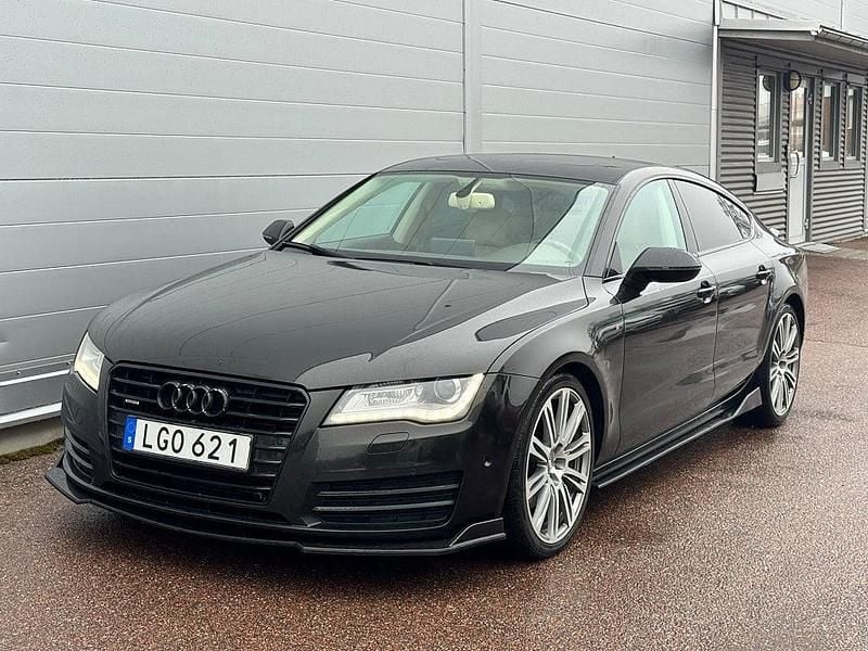Svart Begagnad 2011 Audi A7 Sportback Halvkombi | 179 900 kr (Marknadspris) - Bild 1/4