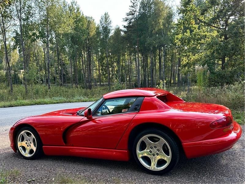 Röd Begagnad 2000 Dodge Viper Cab | 539 000 kr - Bild 1/4