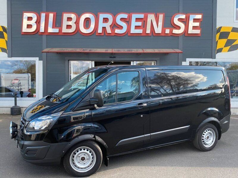 Svart Begagnad 2016 Ford Transit Custom Minibuss | 89 000 kr - Bild 1/4