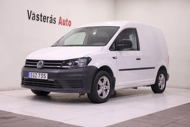 Begagnad VW Caddy 102 HK (75 kW) 2018 Vit Minibuss