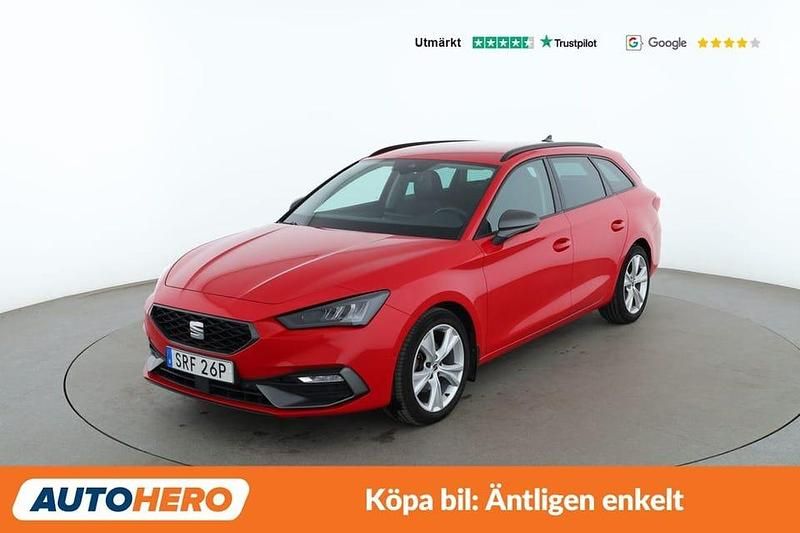 Röd Begagnad 2020 Seat Leon FR Kombi | 179 000 kr (Bra pris) - Bild 1/4