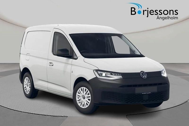 Vit Ny 2025 VW Caddy Minibuss | 374 250 kr (Marknadspris) - Bild 1/4