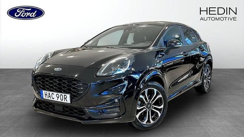 Svart Begagnad 2022 Ford Puma ST-Line Halvkombi | 199 900 kr (Bra pris) - Bild 1/4