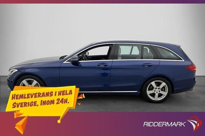 Begagnad Mercedes C350 279 HK (205 kW) 2016 Blå Kombi