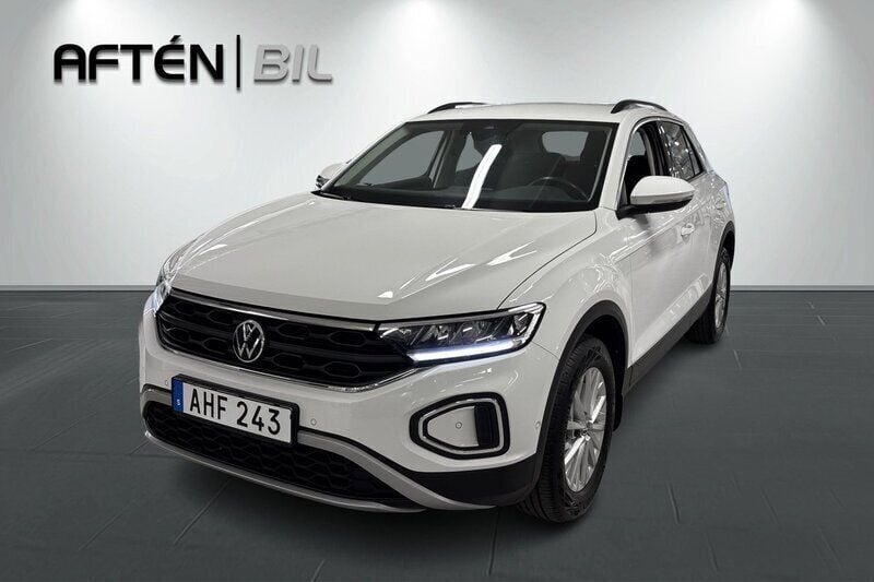 Vit Begagnad 2022 VW T-Roc SUV | 214 800 kr (Marknadspris) - Bild 1/3