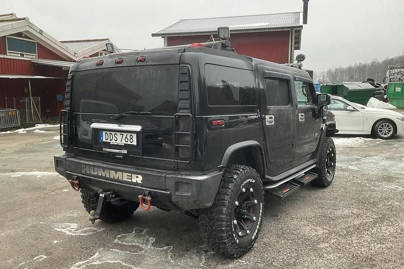 Begagnad Hummer H2 321 HK (236 kW) 2003 Svart SUV