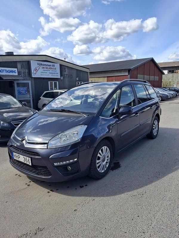 Blå Begagnad 2010 Citroën Grand C4 Picasso Minibuss | 45 900 kr (Marknadspris) - Bild 1/4