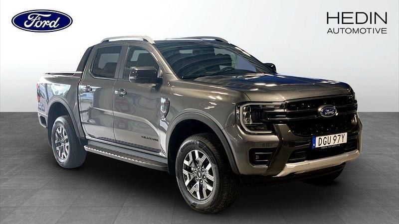 Grå (grey) Ny 2025 Ford Ranger Wildtrack Pickup | 836 325 kr - Bild 1/4