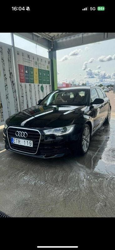 Svart Begagnad 2012 Audi A6 Proline Kombi | 110 900 kr (Marknadspris) - Bild 1/4