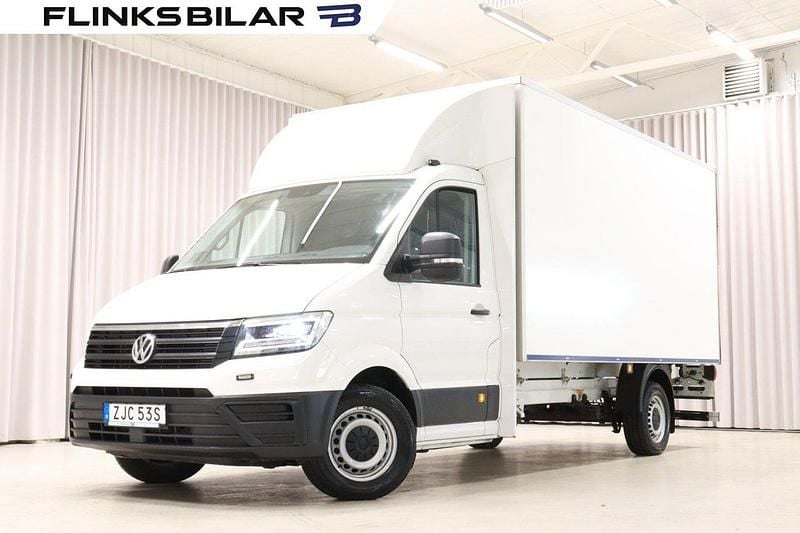 Vit Begagnad 2023 VW Crafter Van | 479 900 kr (Marknadspris) - Bild 1/4