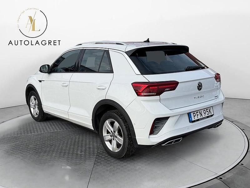 Begagnad VW T-Roc R-line 150 HK (110 kW) 2022 Vit SUV
