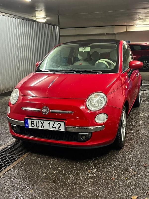 Begagnad 2009 Fiat 500 Halvkombi | 28 000 kr (Bra pris) - Bild 1/4