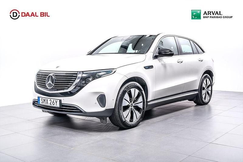 Begagnad Mercedes EQC400 300 kW (408 HK) 2021 Vit SUV