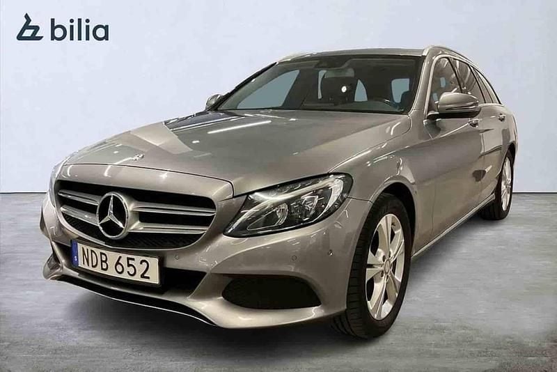 Silver Begagnad 2016 Mercedes C220 Kombi | 209 900 kr (Bra pris) - Bild 1/1