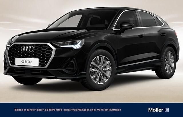 Mytsvart metallic Begagnad 2023 Audi Q3 Sportback Proline SUV | 319 000 kr - Bild 1/4