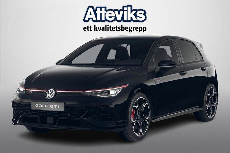 Svart metallic Ny 2025 VW Golf VIII GTI Clubsport Halvkombi | 501 800 kr (Dyr) - Bild 1/4