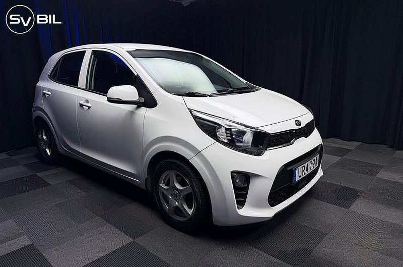 Begagnad Kia Picanto 84 HK (61 kW) 2018 Vit Halvkombi