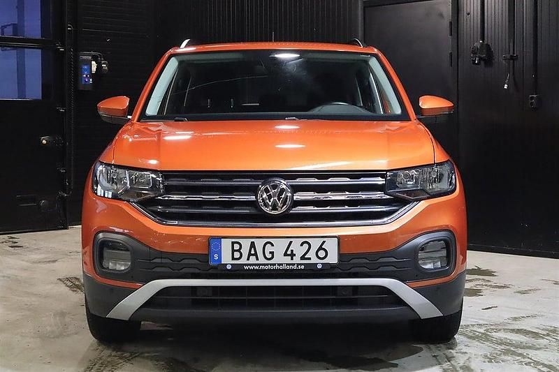 Begagnad VW T-Cross 95 HK (69 kW) 2020 Orange SUV
