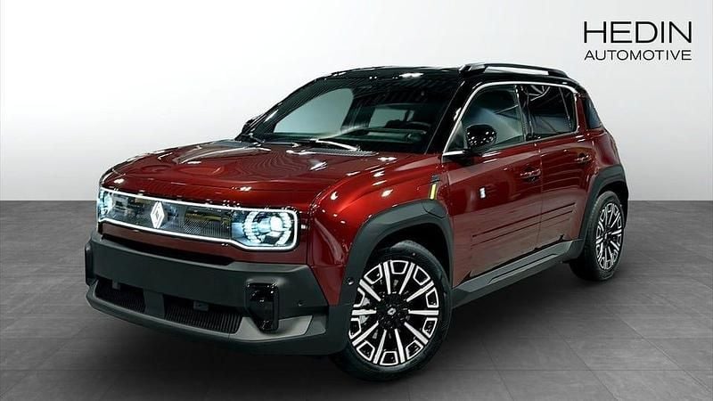 Röd Ny 2025 Renault R4 Iconic Halvkombi | 471 900 kr - Bild 1/4